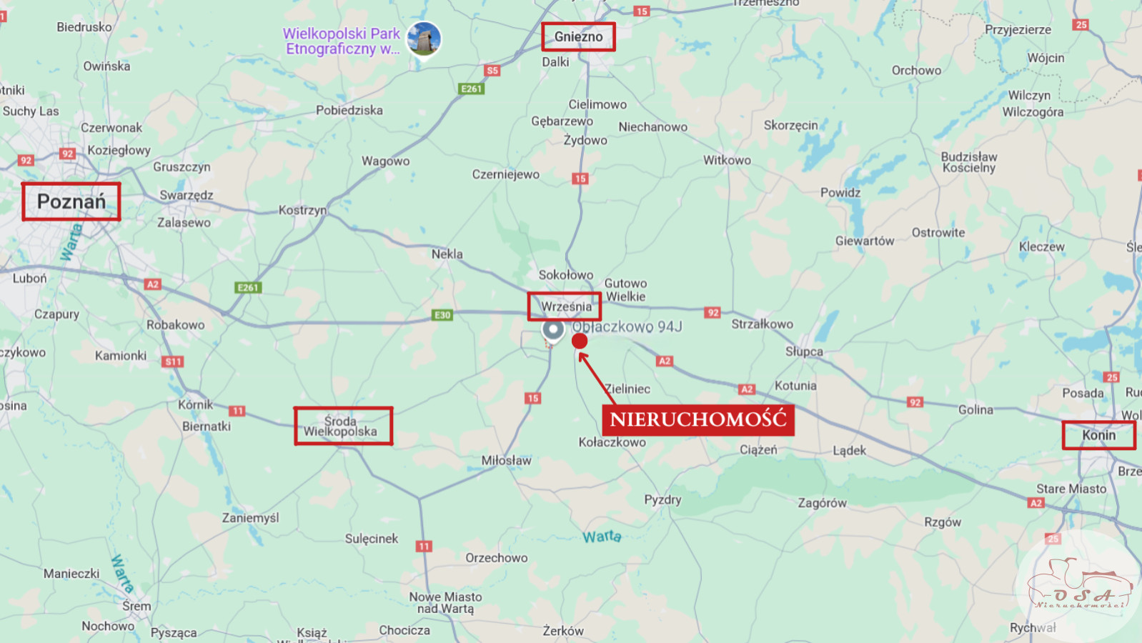 Działka Sprzedaż Obłaczkowo 10