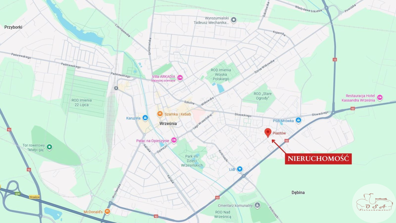 Mieszkanie Sprzedaż Września Piastów 11