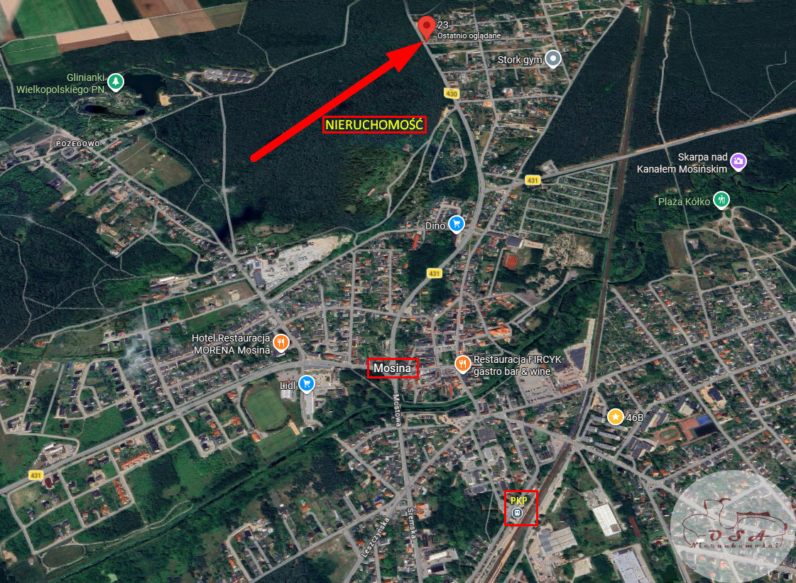 Dom Sprzedaż Mosina Leśna 23