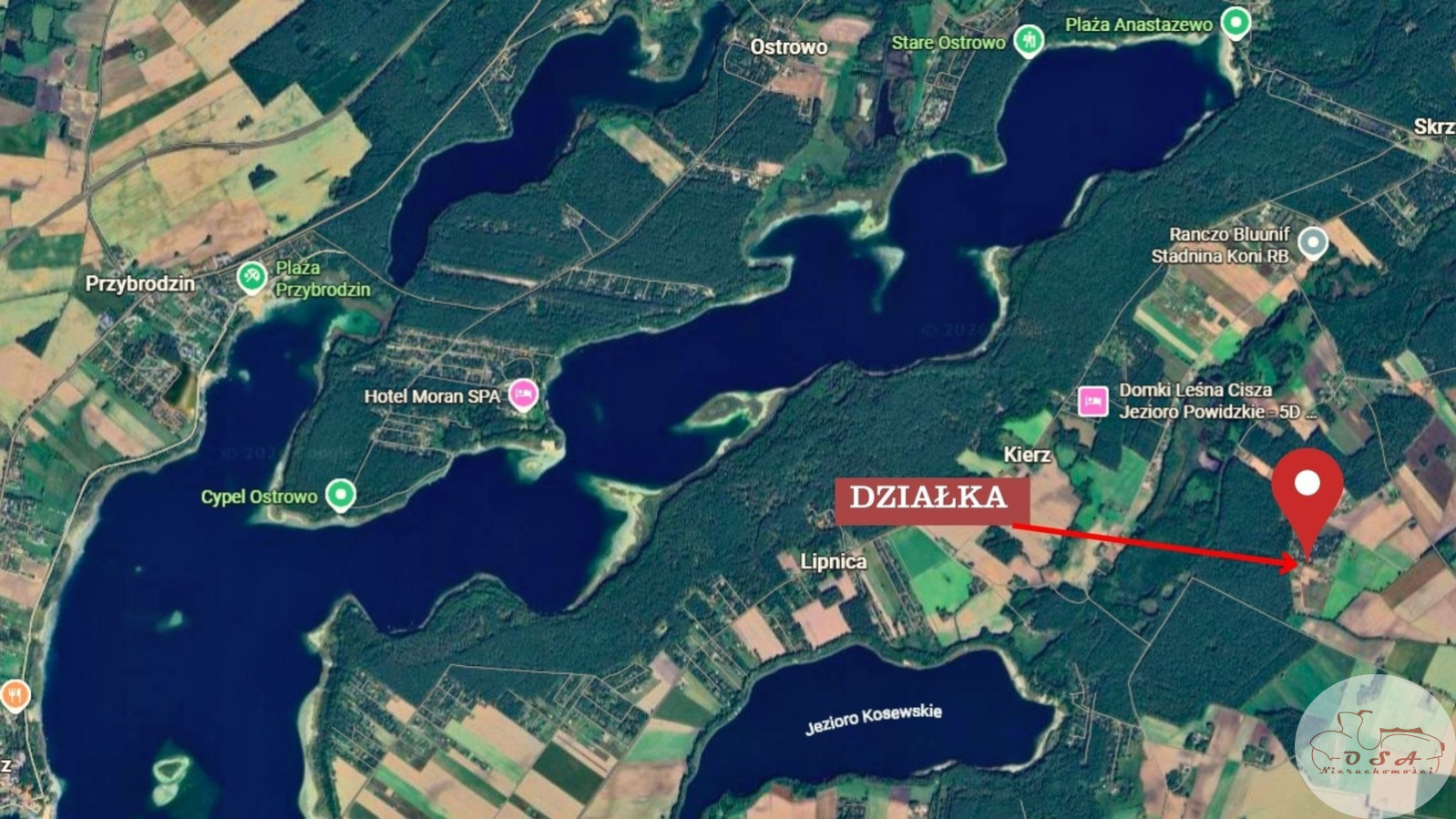 Działka Sprzedaż Skrzynka