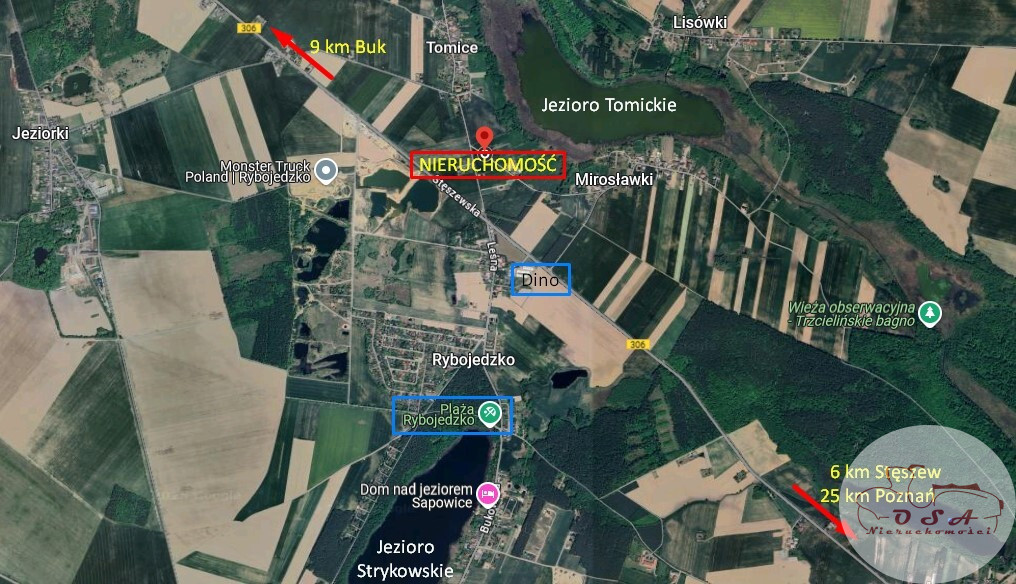 Działka Sprzedaż Rybojedzko 16