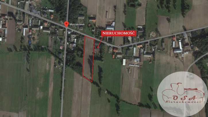 Działka Sprzedaż Myszakówek 1