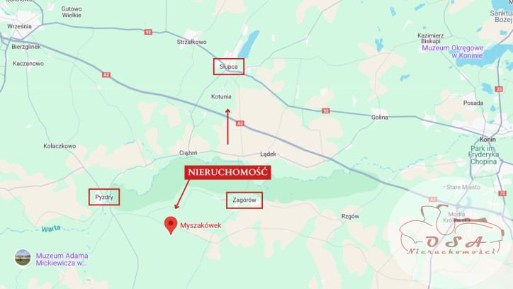 Działka Sprzedaż Myszakówek 8
