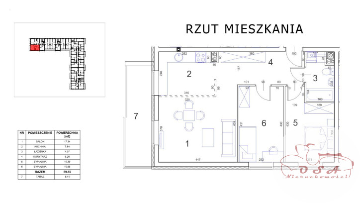Mieszkanie Sprzedaż Września Słowackiego 11