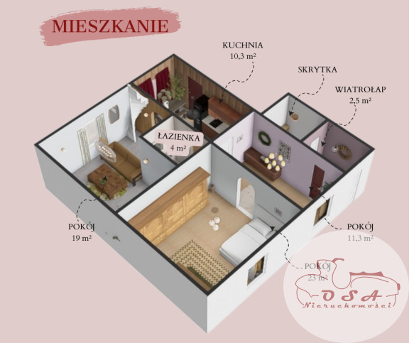 Mieszkanie Sprzedaż Buk 7
