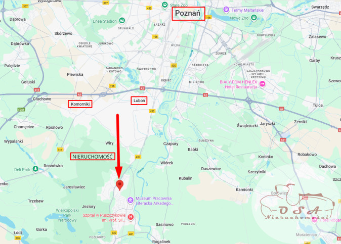 Obiekt Sprzedaż Puszczykowo Poznańska 20
