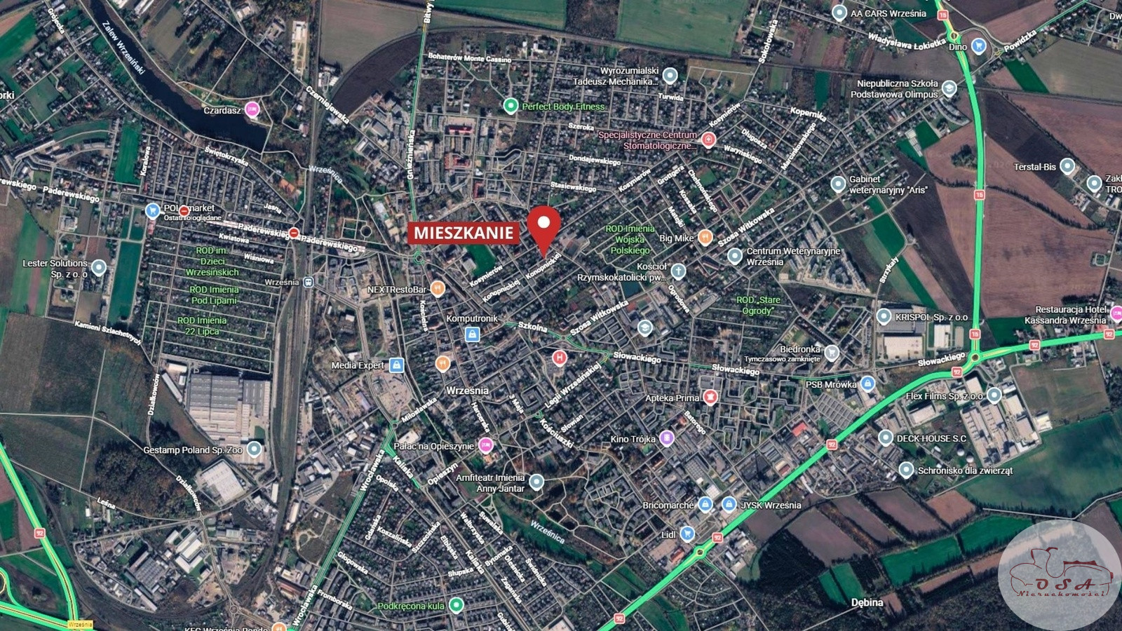 Mieszkanie Sprzedaż Września Konopnickiej