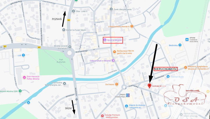 Lokal Sprzedaż Mosina Sowiniecka 20