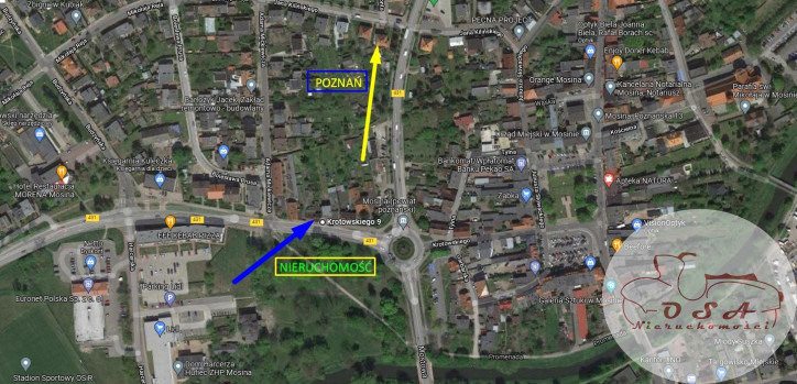 Działka Sprzedaż Mosina Krotowskiego 9